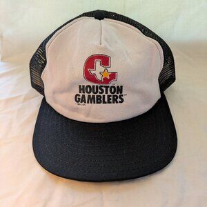 1983 Houston Gamblers Trucker Hat